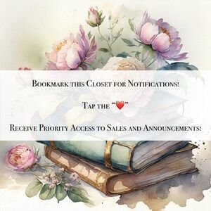 Closet Clear Out Sale! ⚡️ BOOKMARK LISTING!❤️GIFTSNGEMS